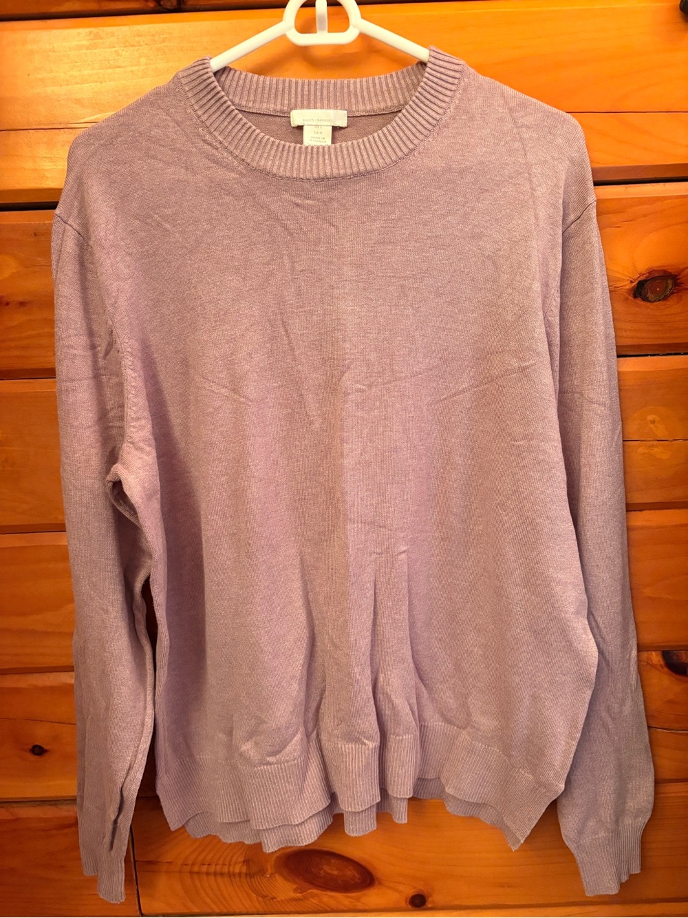 Light Lavender Crewneck Sweater - Women